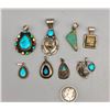 Image 11 : Eight Various Sterling Silver Pendants