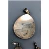 Image 16 : Eight Various Sterling Silver Pendants