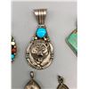 Image 3 : Eight Various Sterling Silver Pendants