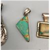 Image 4 : Eight Various Sterling Silver Pendants