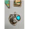 Image 6 : Eight Various Sterling Silver Pendants