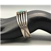 Image 8 : #8 Turquoise and Sterling Silver Bracelet