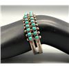 Image 8 : Two Row Turquoise Snake Eye Bracelet