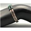 Image 8 : Vintage Two Row Turquoise Snake Eye Bracelet