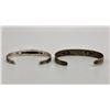 Image 3 : Two Old Sterling Silver and Turquoise Bracelets