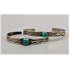 Image 1 : Two Older Handmade Turquoise Bracelets