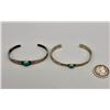Image 7 : Two Older Handmade Turquoise Bracelets