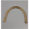 Image 6 : 10k Gold and Diamond Tennis Bracelet
