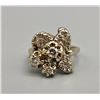 Image 1 : 14k White Gold and Diamond Estate Ring