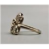 Image 6 : 14k White Gold and Diamond Estate Ring