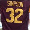 Image 1 : Signed OJ Simpson USC Jersey