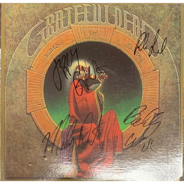 Signed Grateful Dead Blues For Allah Album Cover