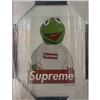 Image 1 : Limited Edition Supreme Kermit Print- Framed