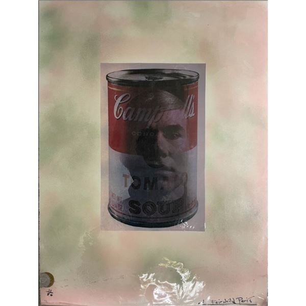 Limited Edition Andy Warhol Campbell's Soup Print
