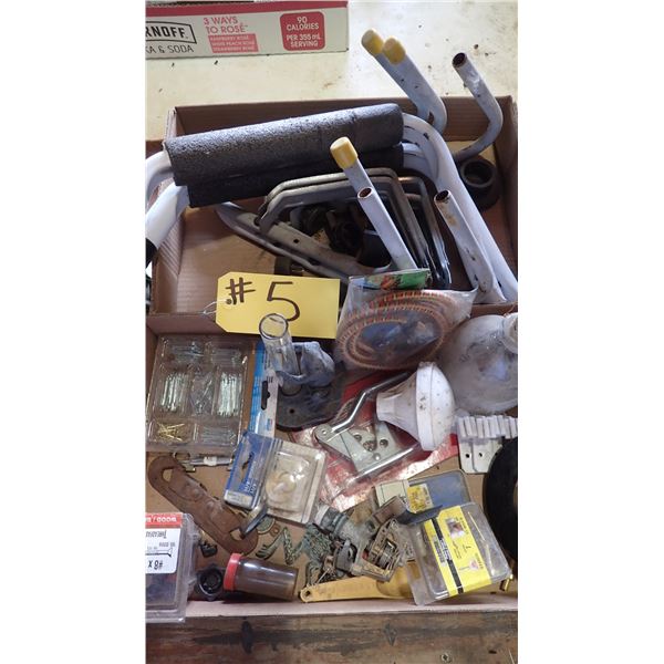 LADDER HOOKS & VARIOUS HARDWARE ITEMS