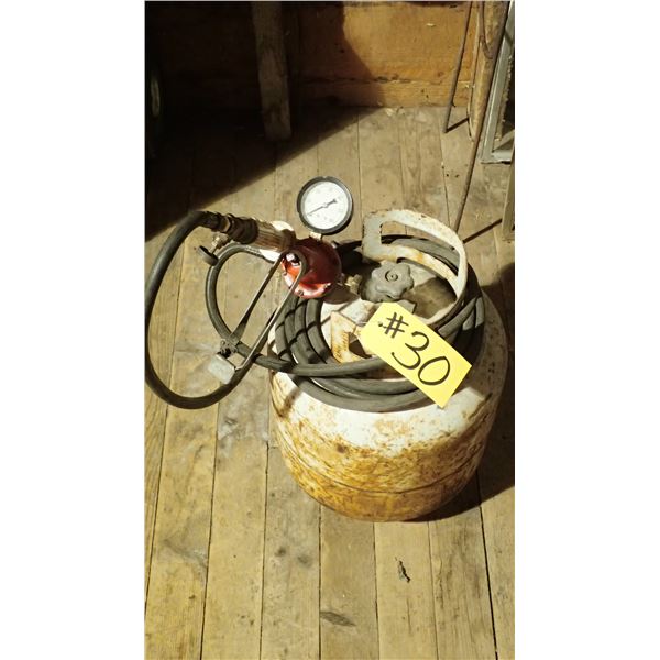 TIGER TORCH & PROPANE BOTTLE