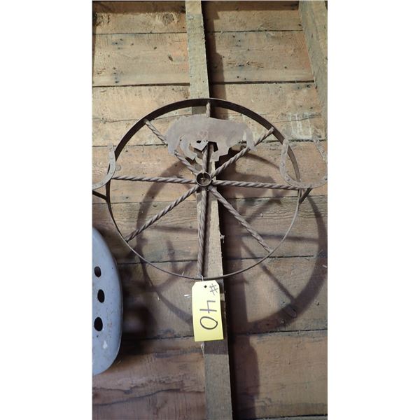 WAGON WHEEL DECORATION