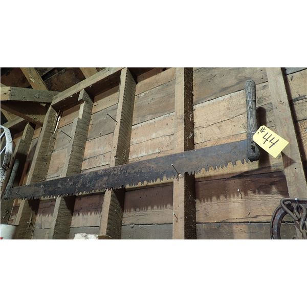 ANTIQUE CROSS CUT SAW