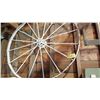 Image 1 : STEEL WAGON WHEEL