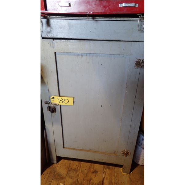 OLD GRAY CABINET