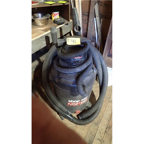 WET/DRY SHOP VAC 17.5 GALLON