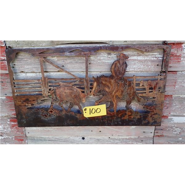 CUTTING HORSE DECORATION