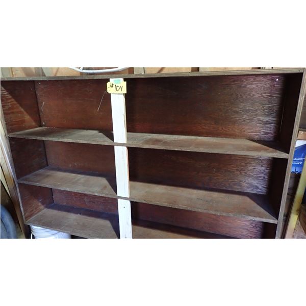 PLYWOOD SHELF UNIT