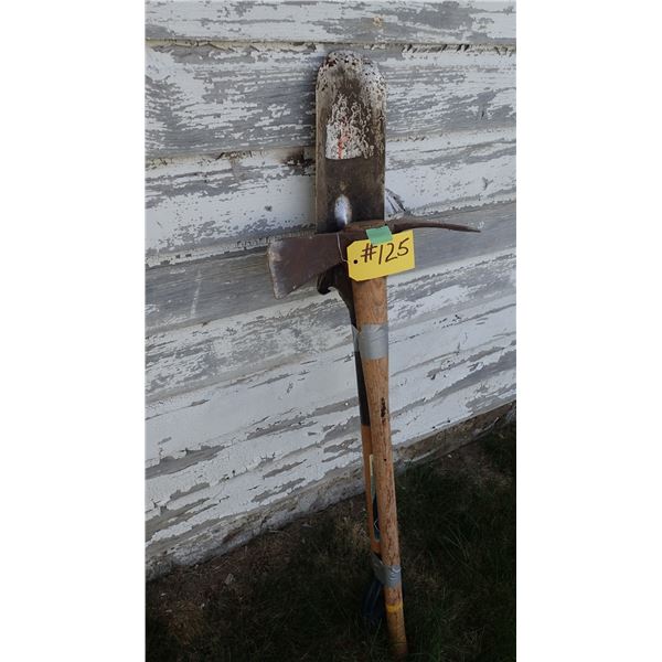 GRUB HOE & TRENCHING SHOVEL