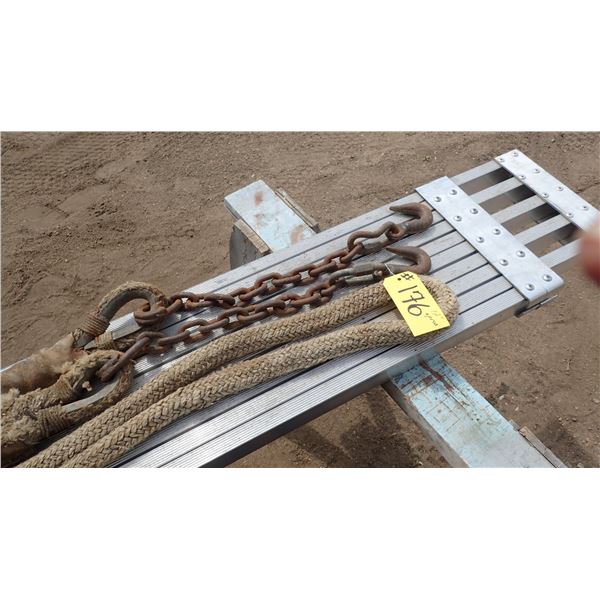 APPROXIMATELY 16 FEET OF 1 1/4” ROPE