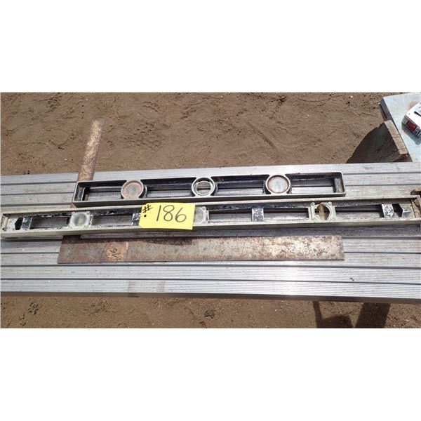 FRAMING SQUARE & TWO LEVELS