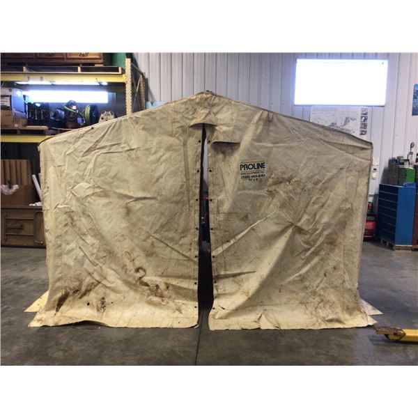 FLAME RETARDANT WELDING TENT