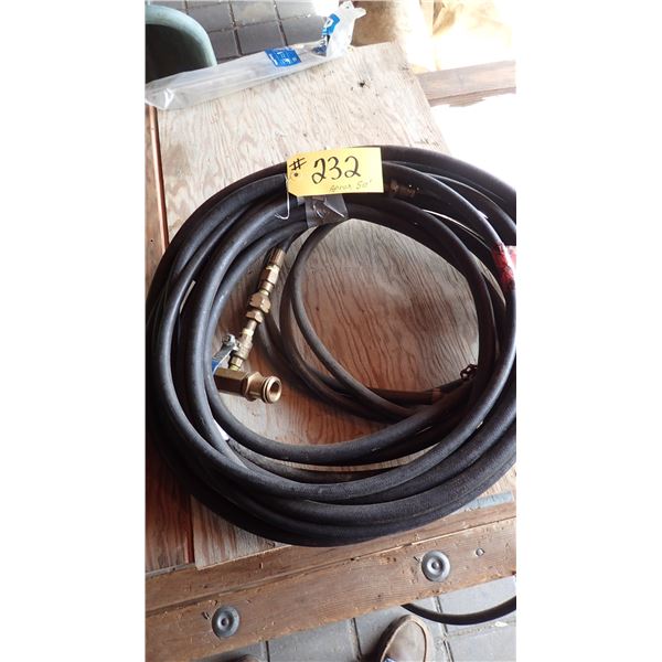 APPROXIMATELY 50 FEET OF PROPANE HOSE