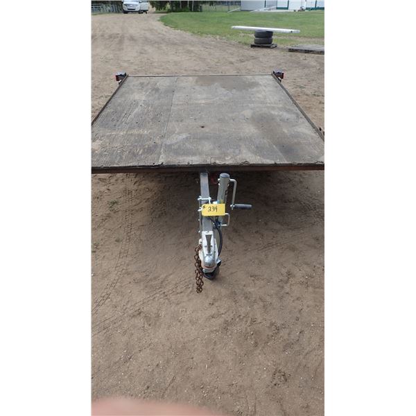 SNOWMOBILE TILT TRAILER NEW TAILLIGHTS AND WIRING