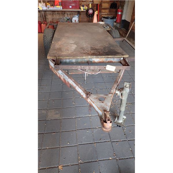 HOMEMADE TRAILER 6’ W X 8’ L NO TAILLIGHTS