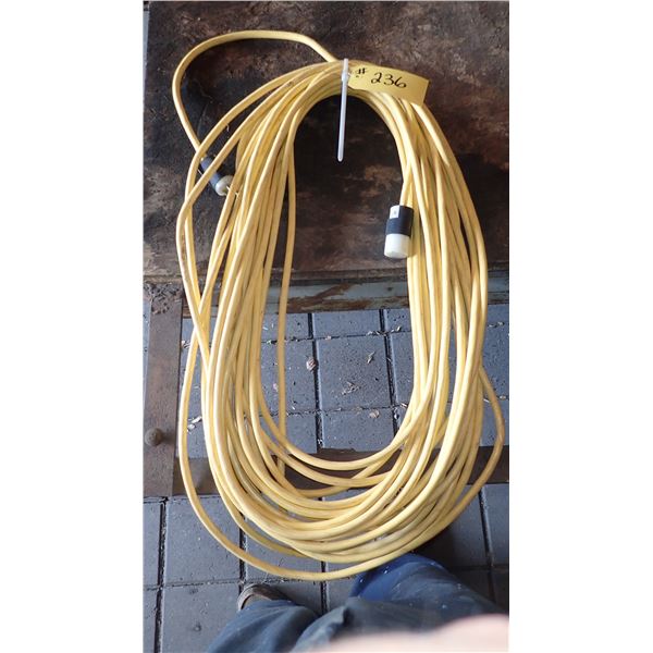 YELLOW EXTENSION CORD