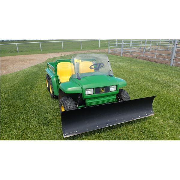 1996 JOHN DEERE GATOR C/W FRONT BLADE