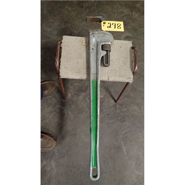 36" WESTWARD ALUMINUM PIPE WRENCH