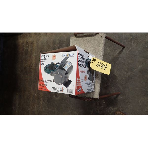 1/12 HP UTILITY PUMP