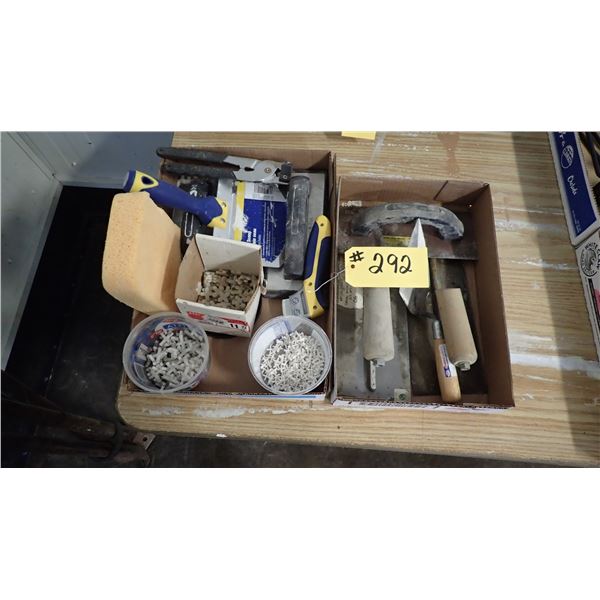 CERAMIC TILE TOOLS AND TROWELS