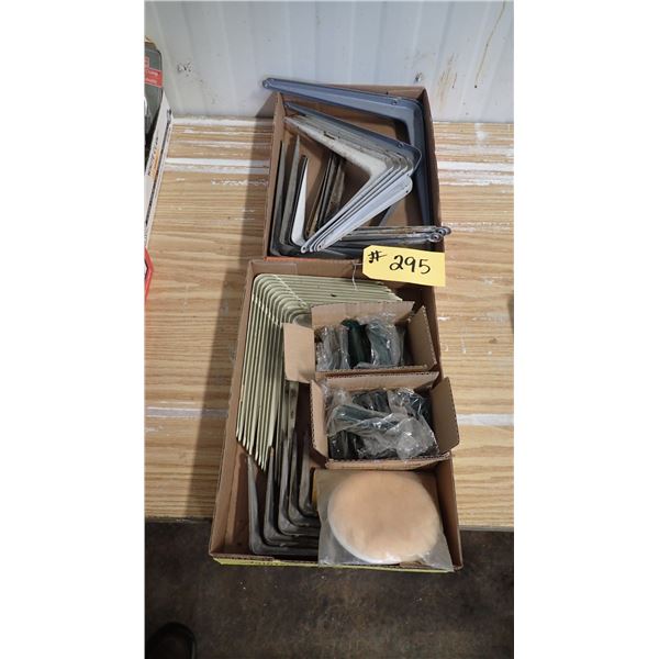 SHELF BRACKETS, VARIOUS SIZES