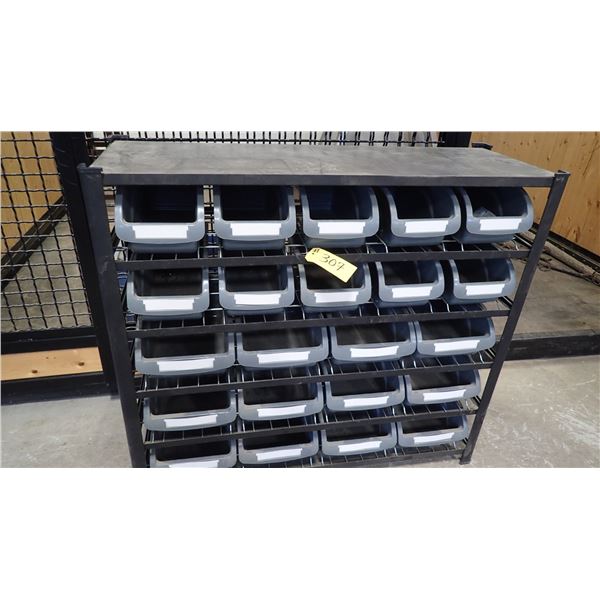 BIN ORGANIZER WITH 25 BINS