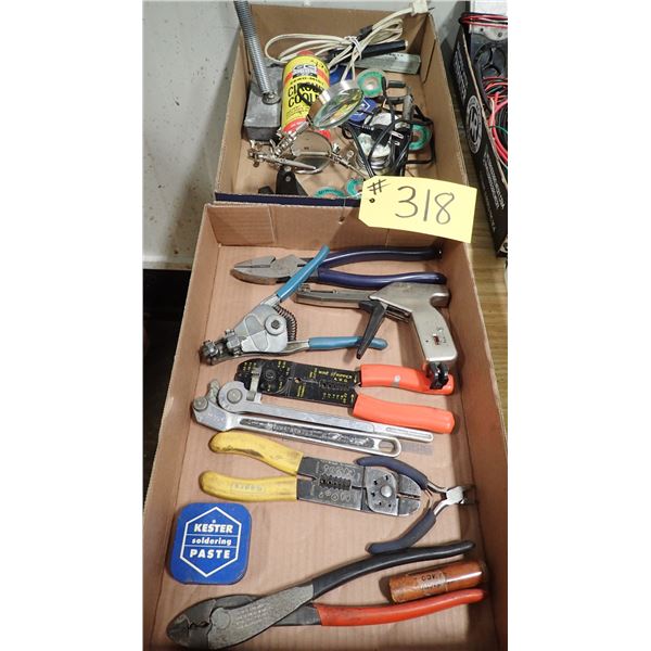MISCELLANEOUS SOLDERING TOOLS & ELECTRICAL TOOLS