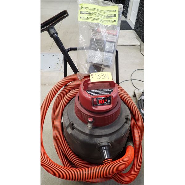 WET/DRY SHOP VAC 10.5 GALLONS