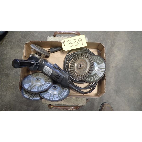 BLACK & DECKER INDUSTRIAL 4" ANGLE GRINDER