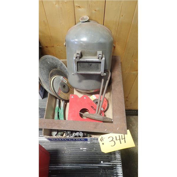 MISCELLANEOUS WELDING TOOLS & HELMET