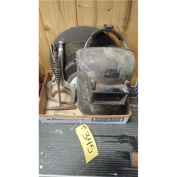 MISCELLANEOUS WELDING TOOLS & HELMET