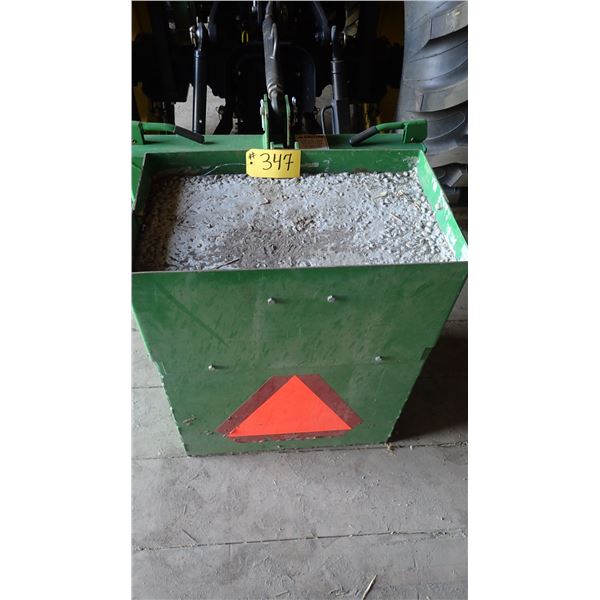 JOHN DEERE BW15073 BALLAST BOX
