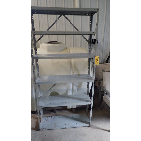 METAL SHELVING UNIT