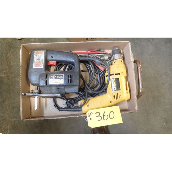 DEWALT 3/8" DRILL & SKIL JIGSAW