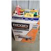 Image 1 : RIDGID WET SAW (LIGHTLY USED) & ASSORTED CAULKING